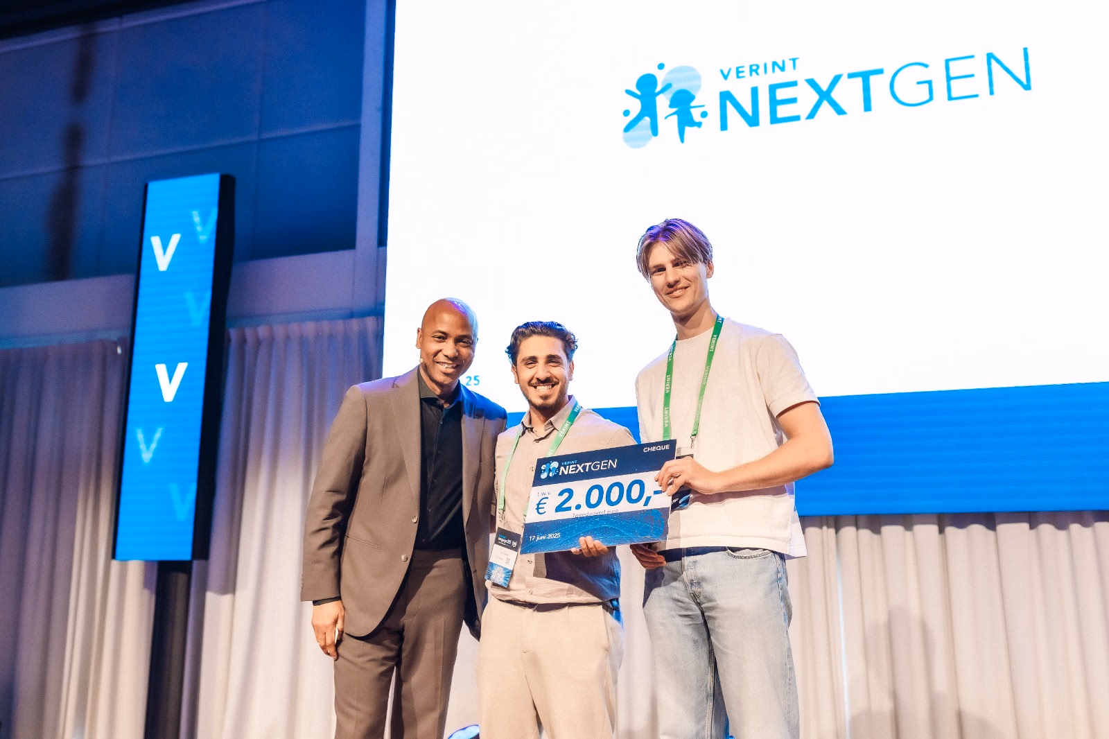 3X3 Unites ontvangt de Innovation Award op Verint NextGen